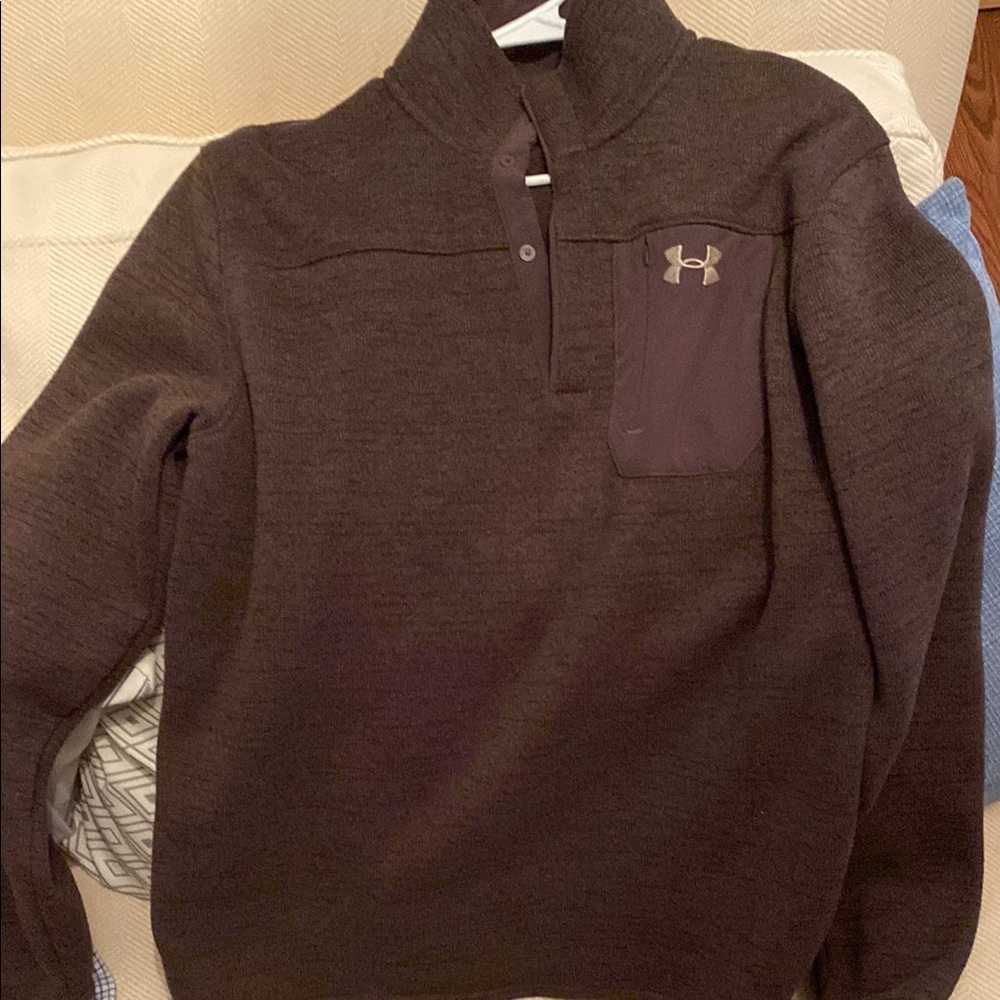 Under Armour Brown Pullover Sweater